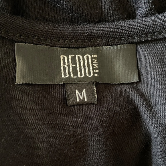 Black Silver Sequin Party Mini Dress - Picture 4 of 4